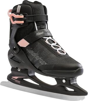 Rollerblade Igniter Women's Black And Rose Gold Ice Skates