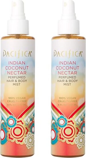 Pacifica Indian Coconut Nectar Hair & Body Mist, Vegan, 12 Fl Oz