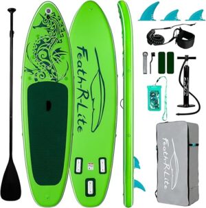 FEATH-R-LITE Inflatable Paddle Board Ultra Light Paddleboard