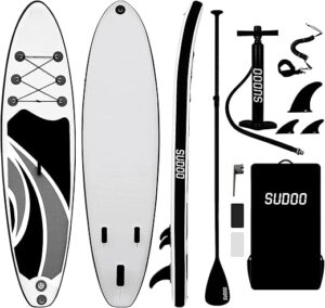 SUDOO Inflatable Stand Up Paddle Board 10'/10.5'/11'