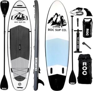 Roc Inflatable Stand Up Paddle Board with Accessories