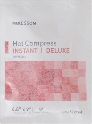 McKesson Instant Hot Pack, Disposable, 6 4/5 in x 9 in