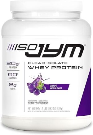 JYM Supplement Science ISO JYM Grape 20 Servings