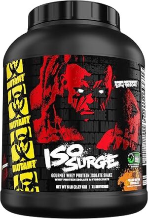 Mutant ISO Surge Whey Protein Isolate, 5 lb - Peanut Butter Chocolate