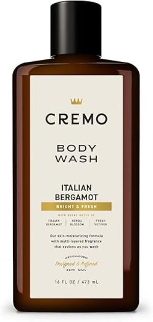 Cremo Italian Bergamot Body Wash, 16 Fl Oz
