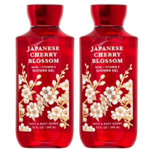 Bath & Body Works Japanese Cherry Blossom Shower Gel Set