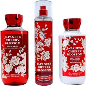 Bath & Body Works Japanese Cherry Blossom Shower Set