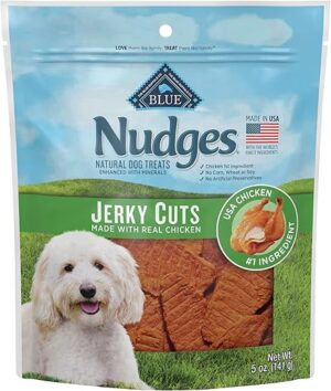 Blue Buffalo Jerky Cuts Natural Dog Treats, Chicken