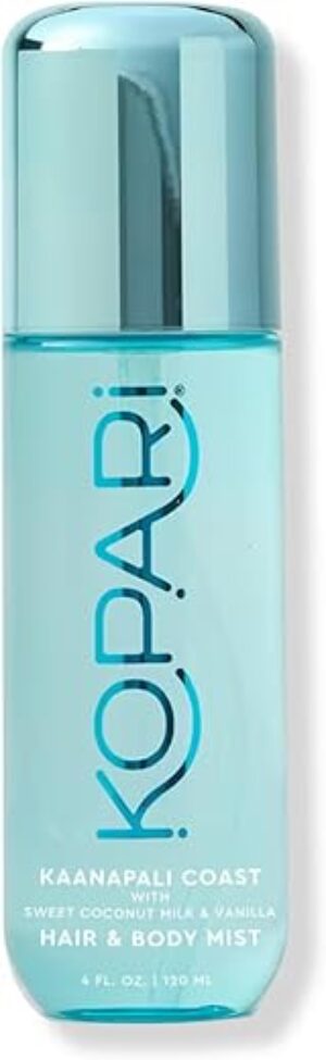 Kopari Kaanapali Coast Hair & Body Mist, Coconut Vanilla Scent, 4 oz