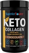 Superior Source Keto Collagen Protein Powder Chocolate, 14 Oz