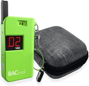 BACtrack Keychain Breathalyzer And Case Bundle