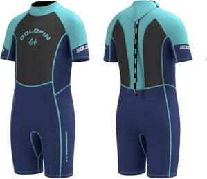 GoldFin Kids 3mm Shorty Wetsuit for Warmth