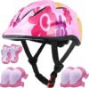 Lamsion Kids Helmet With Protective Gear Set