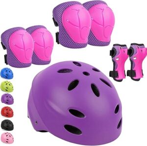 KUYOU Kids Protective Gear Set For Skating