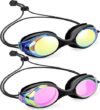 Vvinca Kids Swim Goggles With Bungee Strap