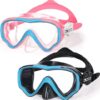 Water Space Kids Swimming Goggles With Nose Cover