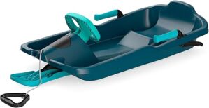 Gizmo Riders Kids' Toboggan Durable Plastic Sled