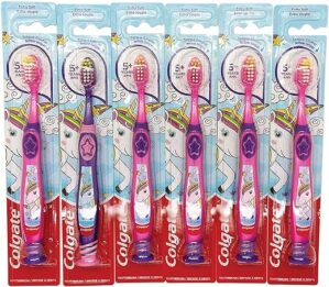 Colgate Kids Unicorn Toothbrush, Extra Soft, 5+