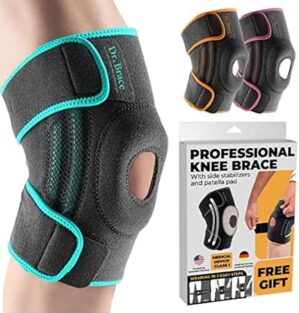 DR. BRACE Knee Brace With Stabilizers & Gel Pads