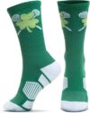 ChalkTalkSPORTS Lacrosse Shamrock Mid-Calf Socks – Green