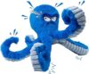 LEGEND SANDY Large Interactive Squeaky Dog Toy (Blue Octopus)