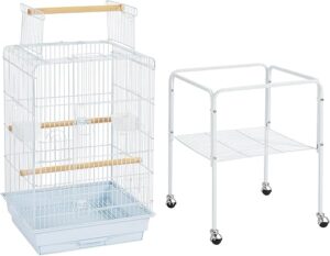 Yaheetech Large Parakeet Bird Cage With Perches