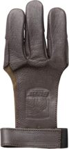Bear Archery Leather 3 Finger Archery Shooting Glove, ASG101XL