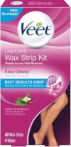 Veet Leg And Body Hair Remover Strips, 40 Ct
