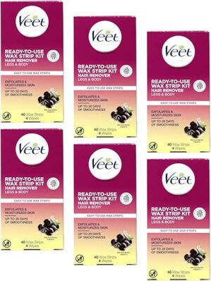 Veet Legs And Body Wax Strip Kit