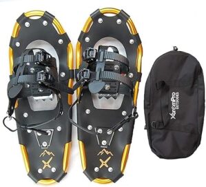 XtremPro Lightweight Aluminum Snowshoes With Crampons