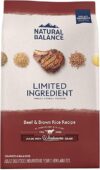 Natural Balance Limited Ingredient Beef & Brown Rice Dog Food