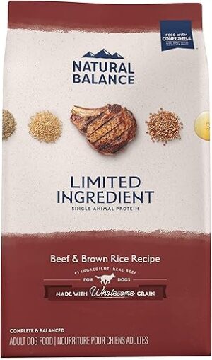Natural Balance Limited Ingredient Beef & Brown Rice Dog Food