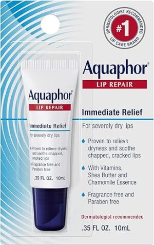 Aquaphor Lip Repair Ointment - Long-lasting Moisture