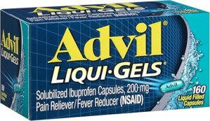 Advil Liqui-Gels Pain Reliever, 200mg Ibuprofen