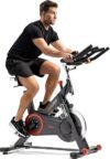 Sunny Health & Fitness Magnetic Belt Drive Indoor Cycling Bike