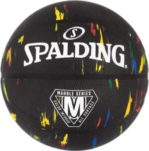 Spalding Marble Series Multi-Color Outdoor Basketball