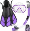 ZEEPORTE Mask Fin Snorkel Set With Gear Bag