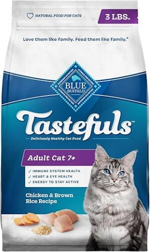 Blue Buffalo Mature Cat Chicken & Rice Dry Food