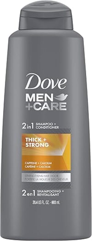 Dove Men+Care 2 In 1 Shampoo & Conditioner, 20.4 Fl Oz