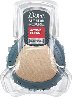 DOVE MEN + CARE Men+Care Active Clean Dual Shower Loofah