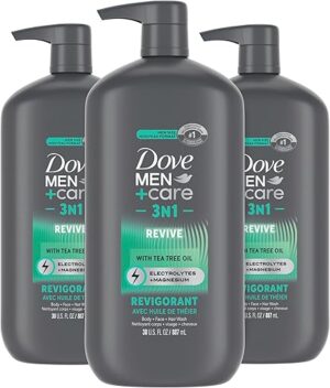 DOVE MEN + CARE Men + Care Body And Face Wash Revive 3N1, 30 oz
