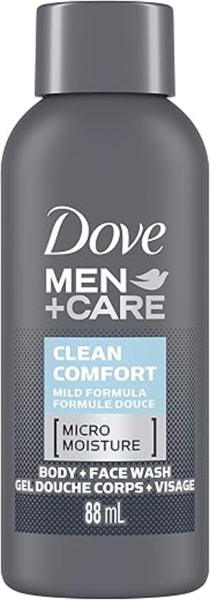 DOVE MEN + CARE Men + Care Hydrating Clean Comfort Body Wash, 3 oz