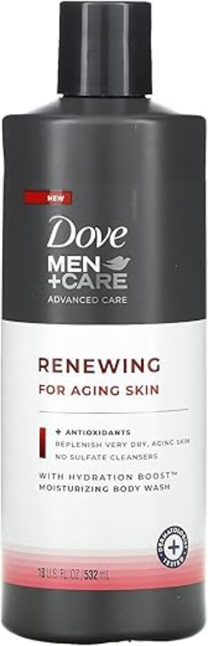 Dove Men+Care Moisturizing Body Wash, 18 fl oz