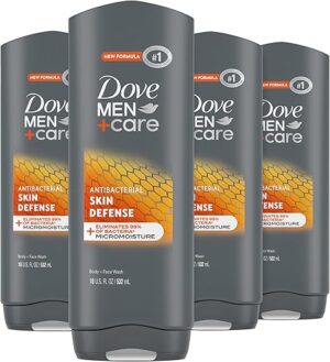 DOVE MEN + CARE Men+Care Skin Defense Body Wash 4 Count