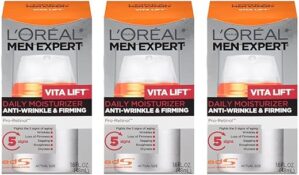 L'Oreal Paris Men Expert Vita Lift Anti-Wrinkle Moisture, 3 Count