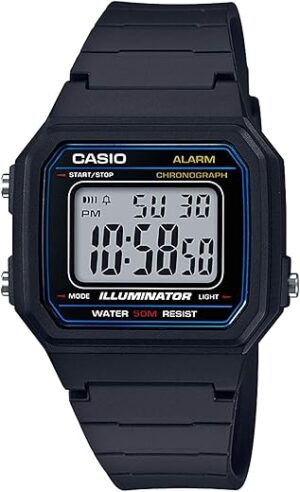 Casio Men’s Digital Watch With LED Backlight