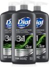 Dial Men’s 3in1 Body, Hair & Face Wash, 69 fl oz