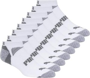 PUMA Men’s 8 Pack Low Cut Socks