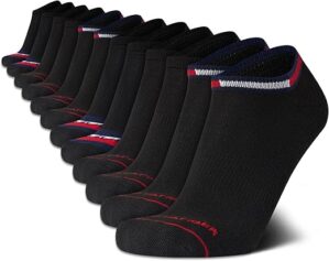 Tommy Hilfiger Men’s Athletic Cushion No Show Socks