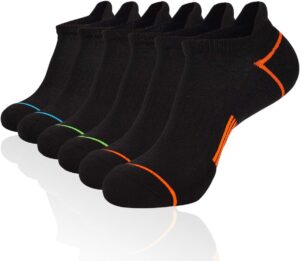 JOYNÉE Mens Athletic Low Cut Socks 6 Pack